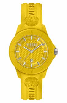 VERSUS Versace Men's Tokyo R Silicone Strap Watch, 43mm