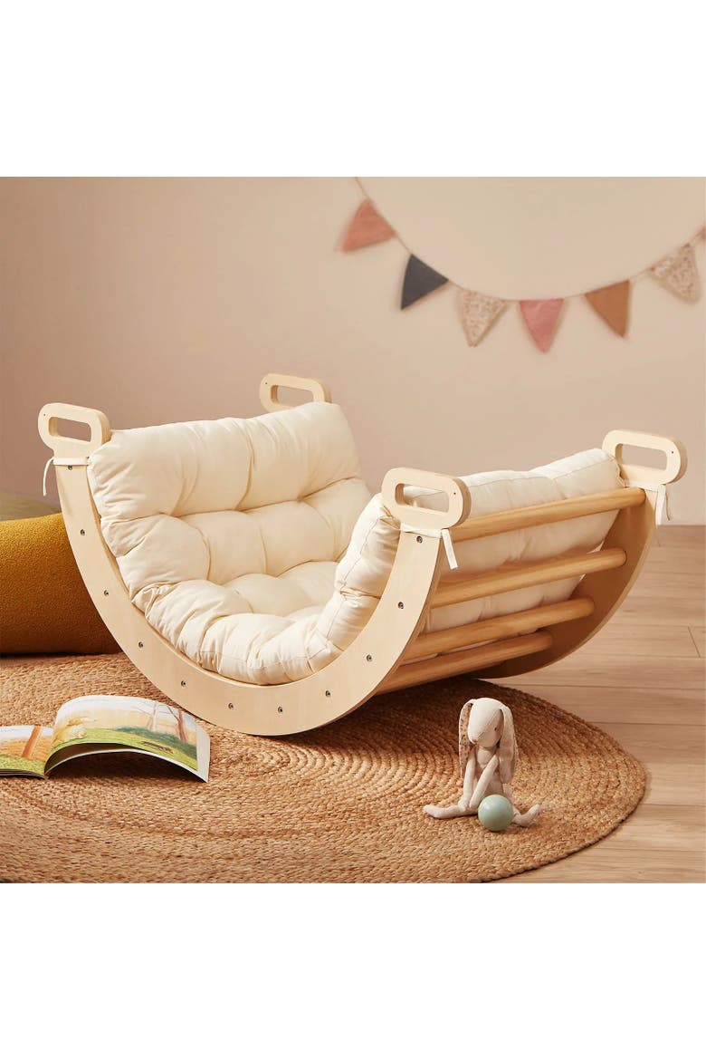 Thick Padded Baby Play Mat Cushion - Arch Not Included, Main, color, Multicolor