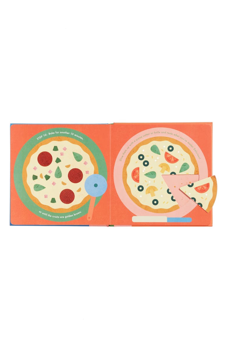 Phaidon Press Cook In A Book - Pizza! Interactive Recipe Book, Alternate, color, Multi