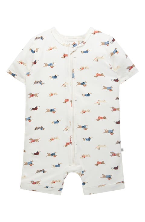 Day or Night Short Sleeve Romper (Baby)