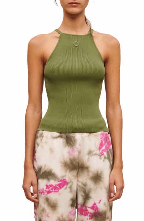 maje Matchouli Ribbed Sweater Tank
