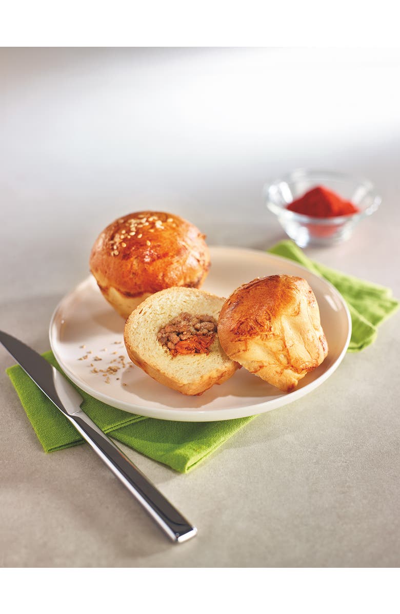 Silpat Perfect Non-Stick 8 Mini Brioches Baking Pan, Alternate, color, Orange