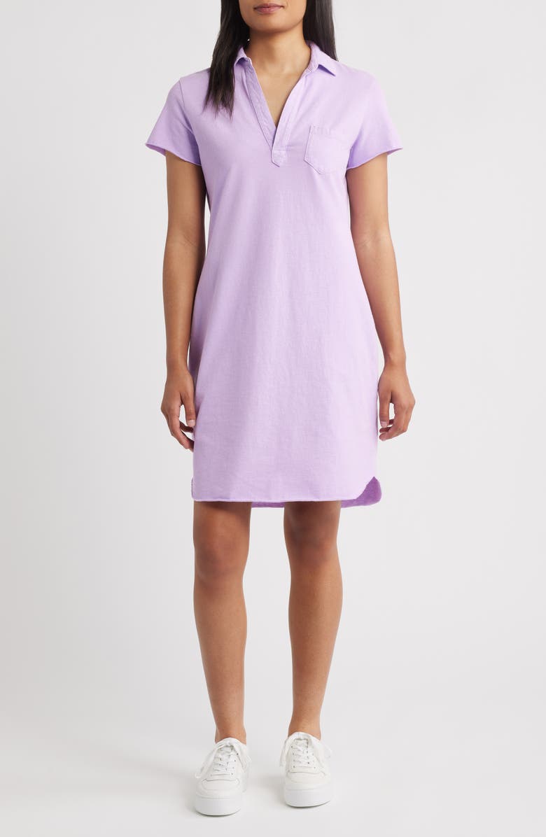 Frank & Eileen Lauren Polo Dress, Main, color, Violet
