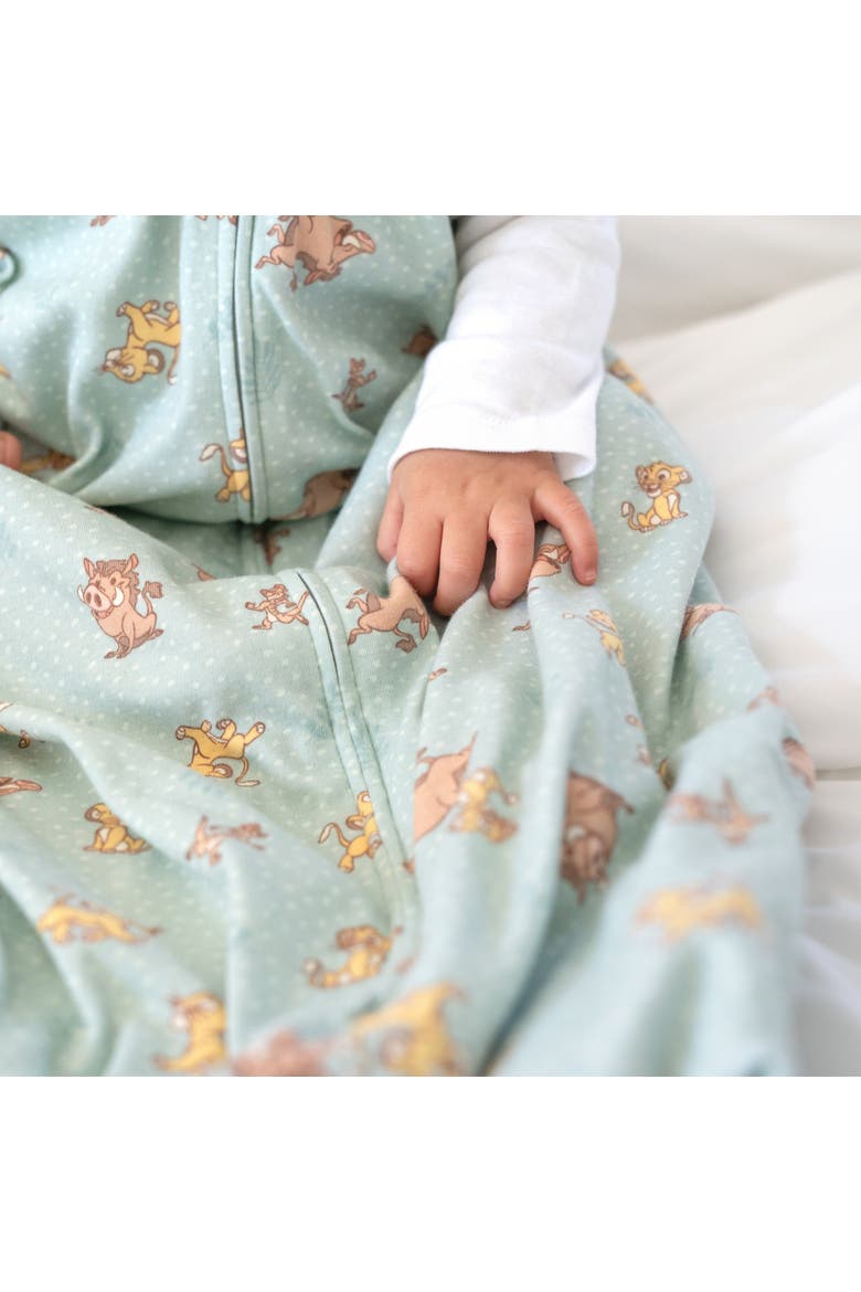 Disney 100% Cotton 0.5 TOG Sleepsack Wearable Blanket, Swaddle Transition Sleeping Bag, Alternate, color, Lion King