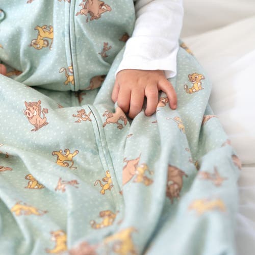 Halo 100% Cotton 0.5 Tog Sleepsack Wearable Blanket In Green