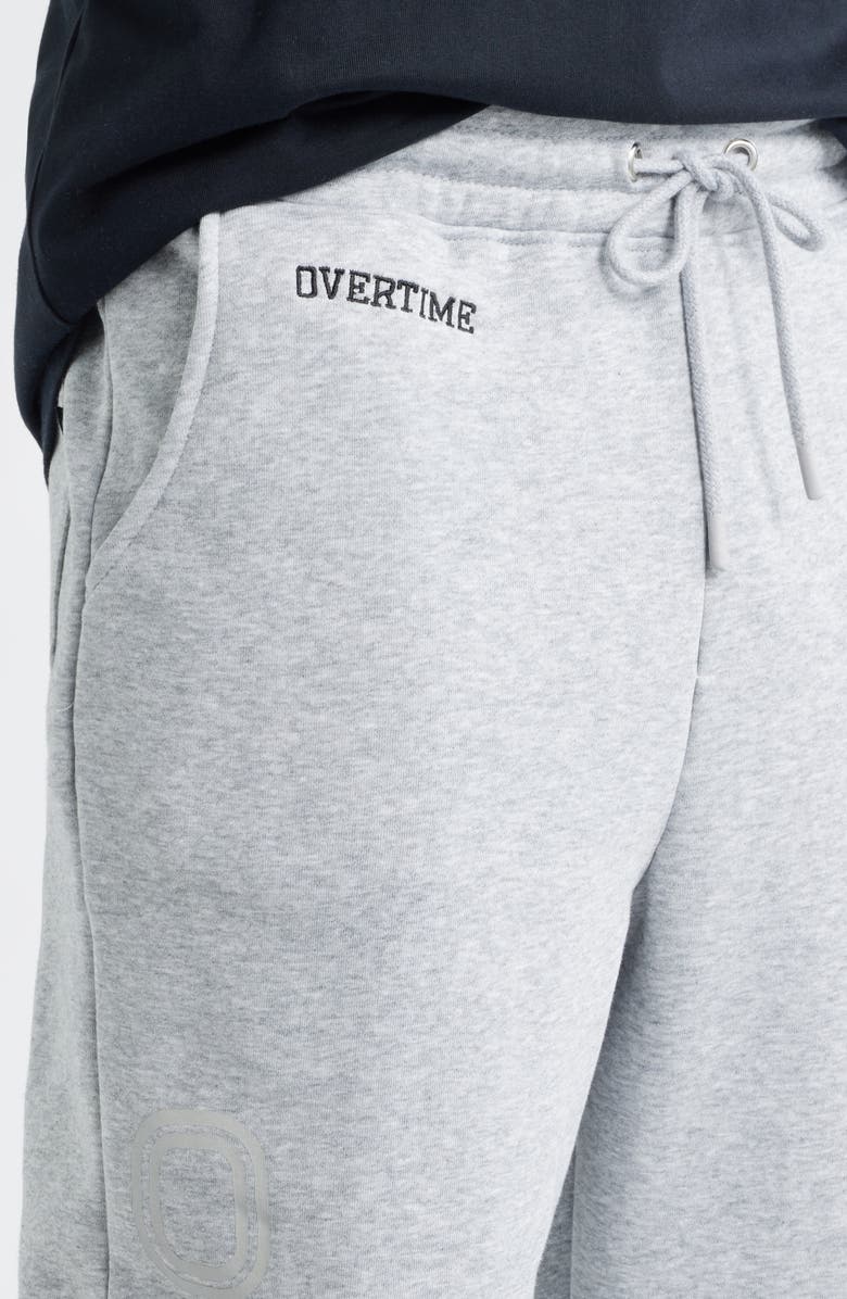 OVERTIME Classic Logo Drawstring Joggers, Alternate, color, Grey