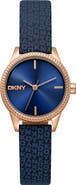 DKNY L 113 Leather Strap Watch