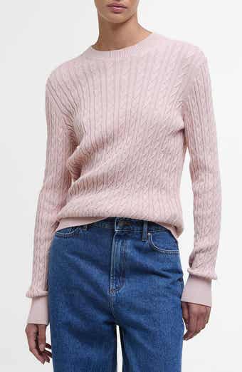 Barbour Hartland Cotton Cable Crewneck Sweater