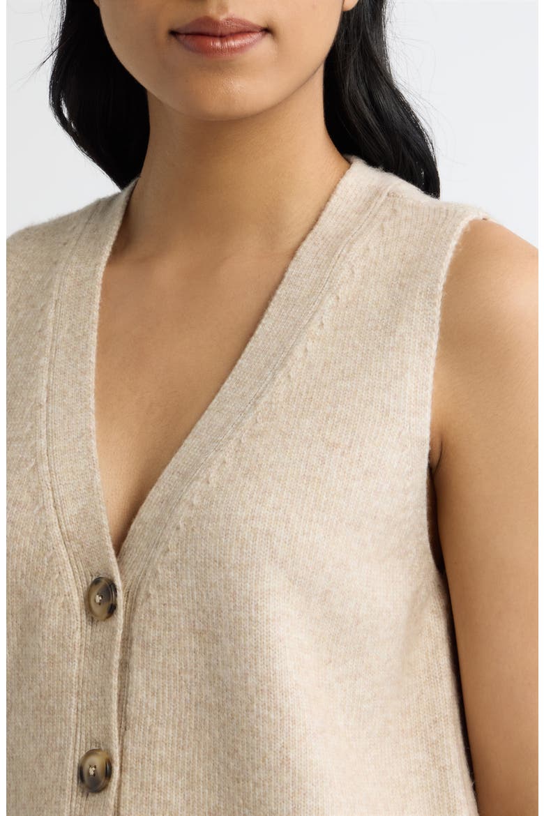 Sweater Vest, Alternate, color, OATMEAL
