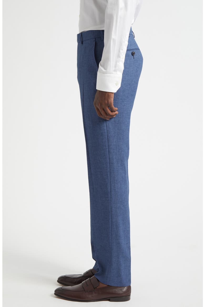 Oasi Linen Trousers, Alternate, color, MD BLU SLD