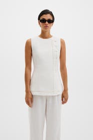 Malina Arwen Button Detailed Vest