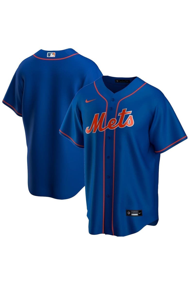 Men's Nike Royal New York Mets Alternate Replica Team Jersey, Main, color, Royal