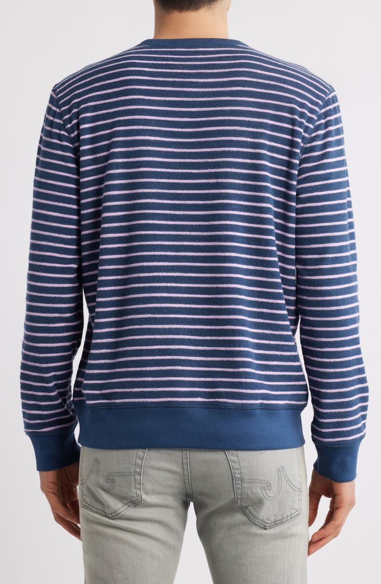 Faherty Cabana French Terry Crewneck Sweatshirt, Alternate, color, 