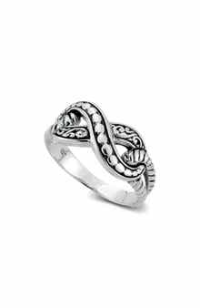 SAMUEL B. Sterling Silver Infinity Ring