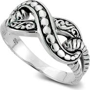 SAMUEL B. Sterling Silver Infinity Ring