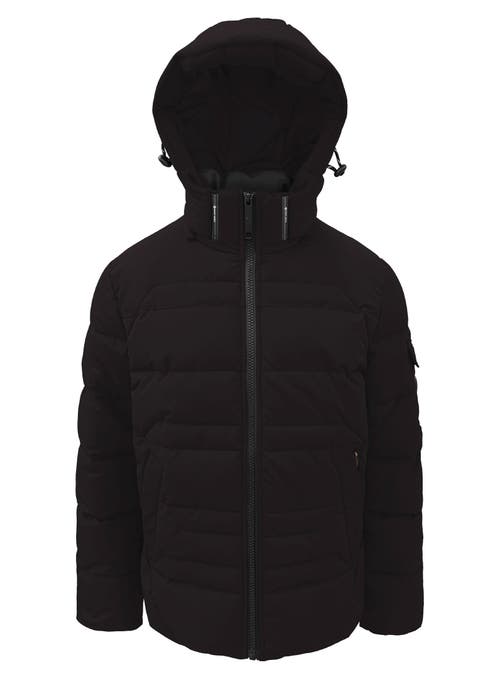 Point Zero Engineered Quilted Puffer In Black