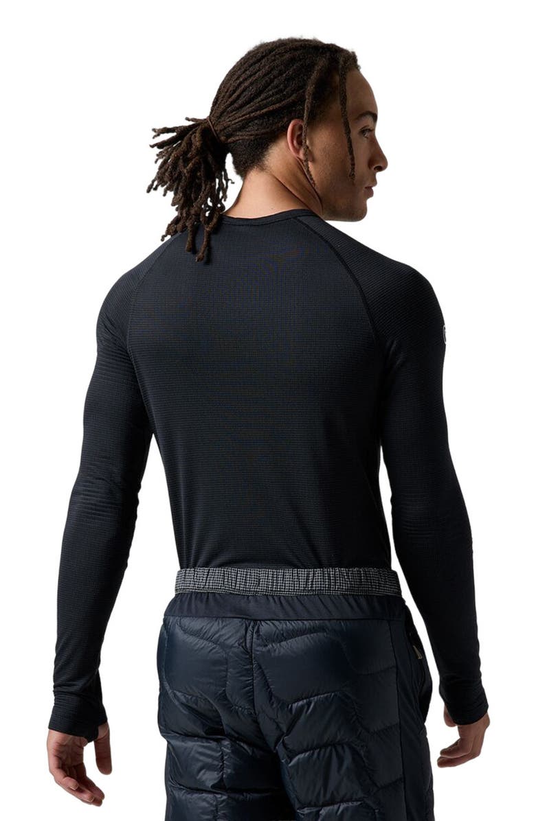 Backcountry Pines Micrrid Ultra-Lt Baselayer Crew Top - Men's, Alternate, color, Black