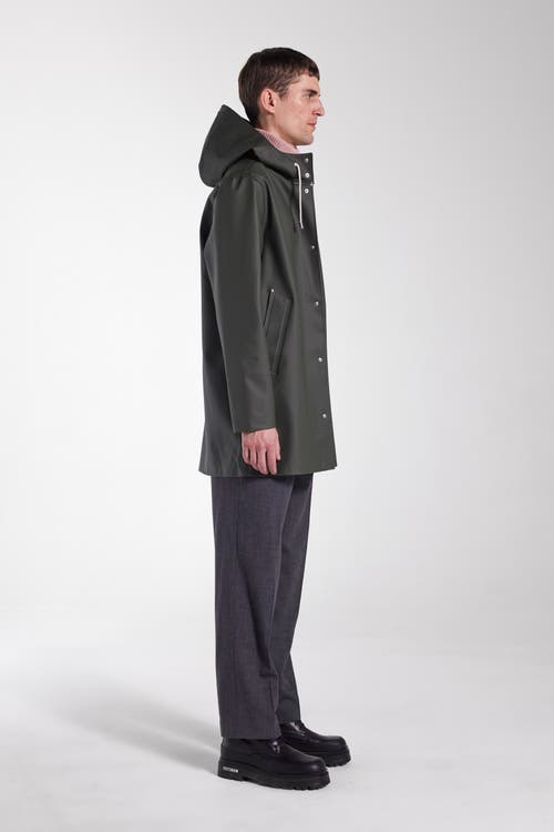 Stutterheim Stockholm Lightweight Raincoat In Green