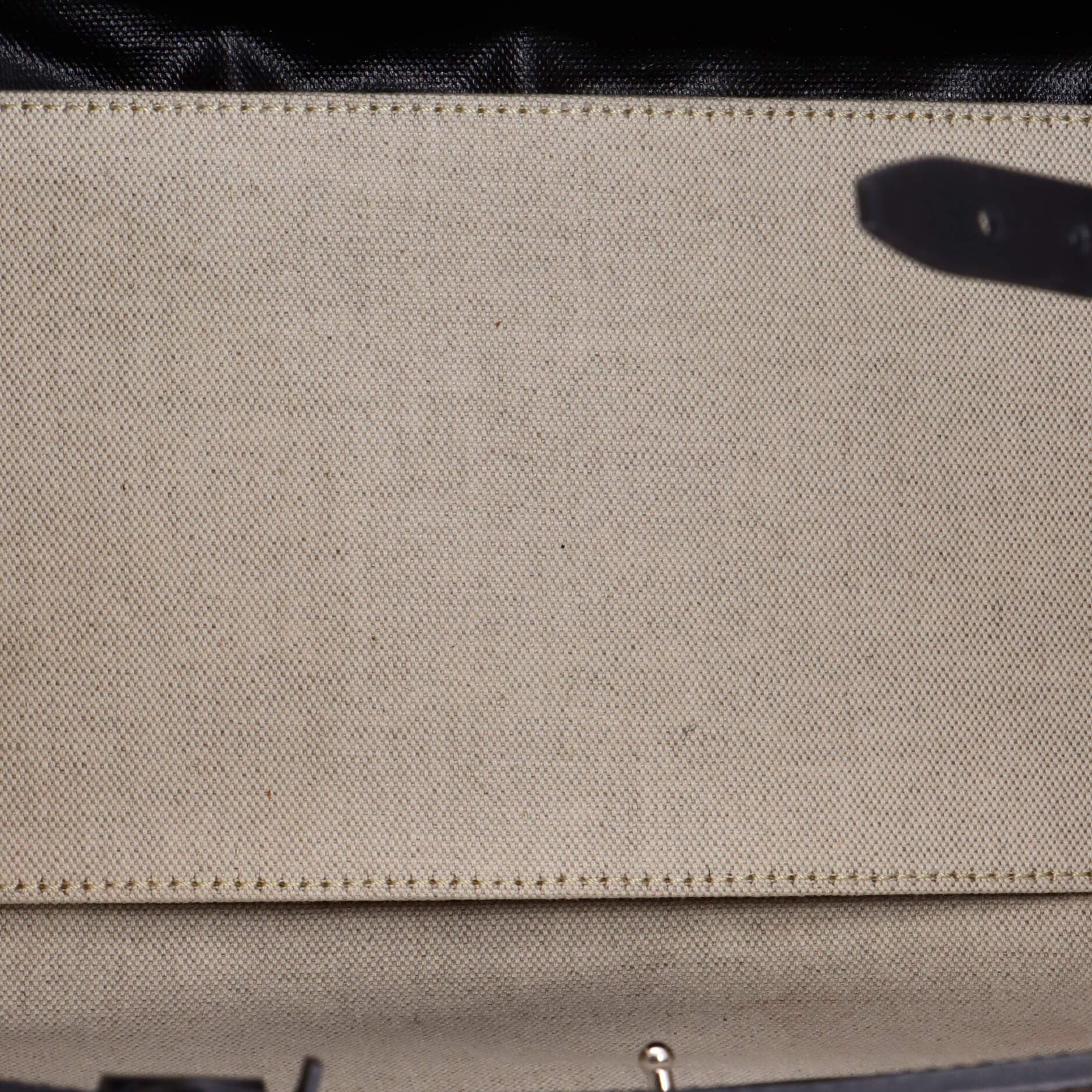 Pre-Owned Goyard Bellechasse Bag Coated Canvas PM, Alternate, color, Black