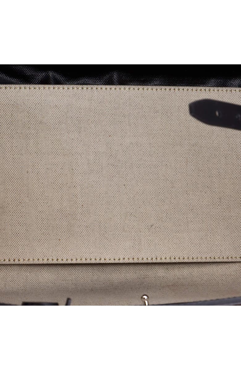 Pre-Owned Goyard Bellechasse Bag Coated Canvas PM, Alternate, color, Black