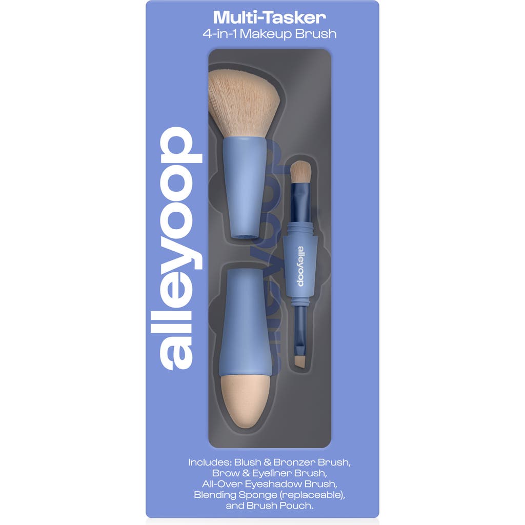 Alleyoop Multi-tasker 4-in-1 Makeup Brush In Blue