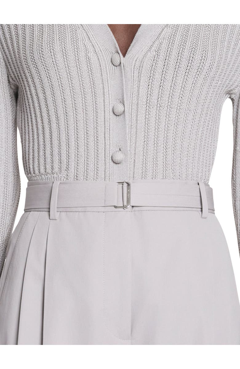 Lanvin Darted Cotton Pants, Alternate, color, Mink