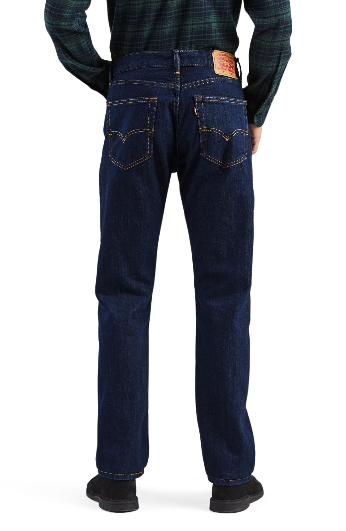 505 Regular Fit Straight Leg Jeans - image 2