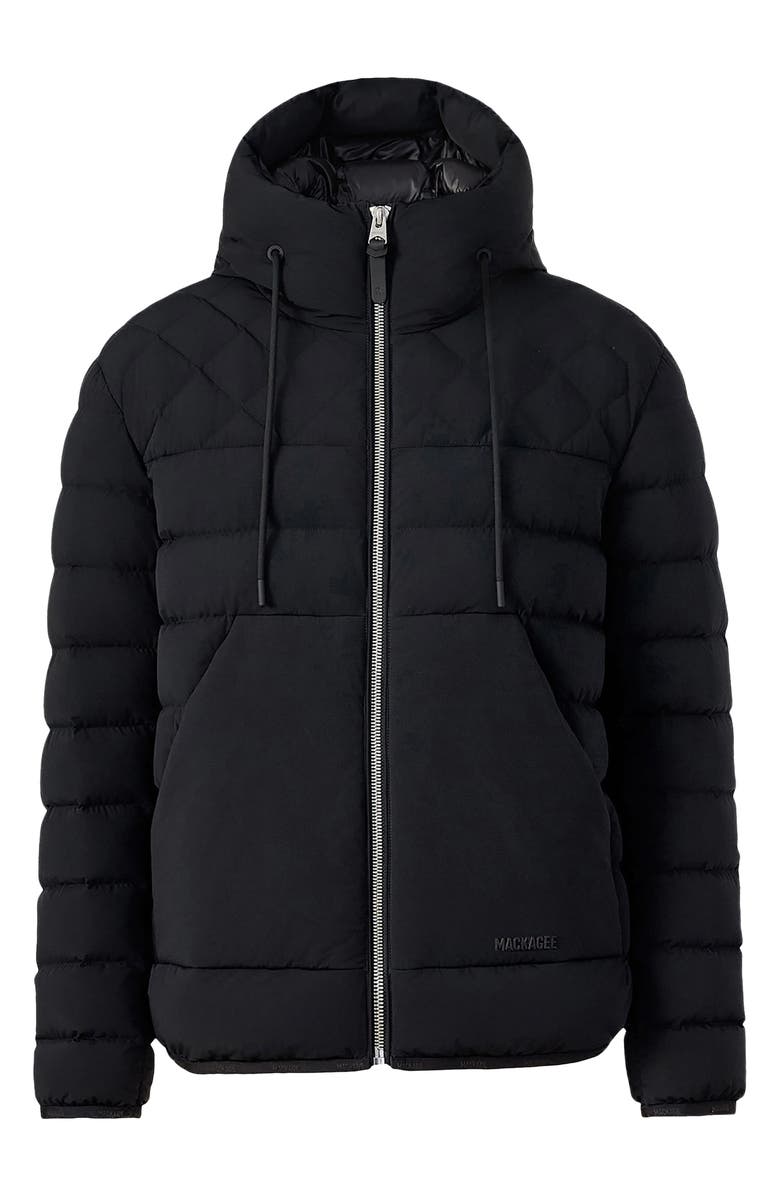 Mackage Bergen Recycled Down Insulated Jacket, Alternate, color, Black