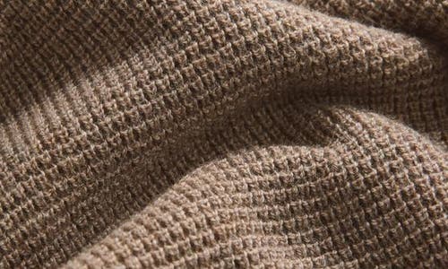 Smallsaints By Allsaints Kids' Ramskull Embroidered Waffle Stitch Crewneck Sweater In Neutral