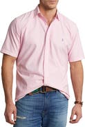 Polo Ralph Lauren Big & Tall Classic Fit Garment-Dyed Solid Oxford Sport Shirt
