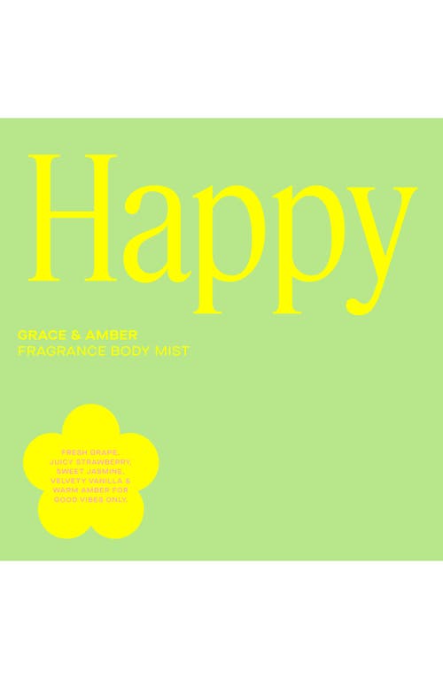 Daise Lowkey  Fragrance Body Mist In Yellow