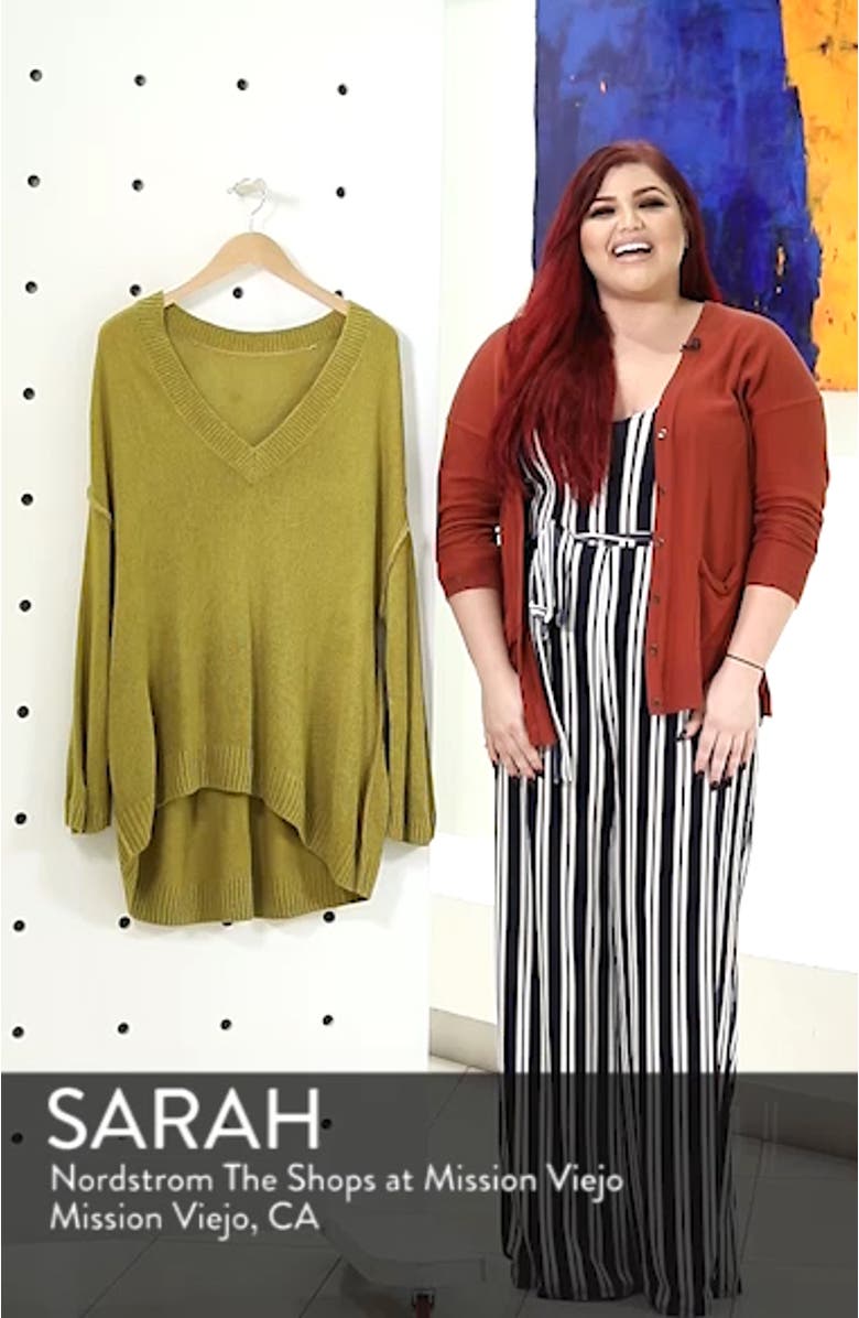 Exposed Seam Sweater, sales video thumbnail