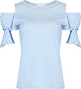 Anne Fontaine Myrtille Riviera Jersey Cotton Top