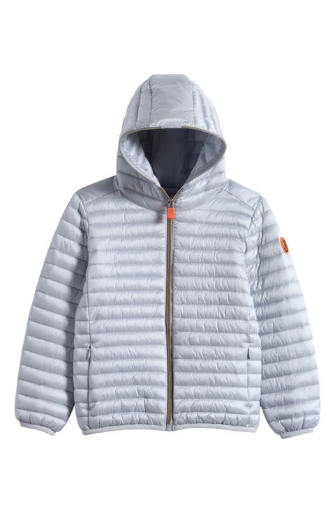 Kids' Rosy Quilted Hooded Puffer Jacket