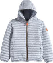 Save The Duck Kids' Rosy Quilted Hooded Puffer Jacket