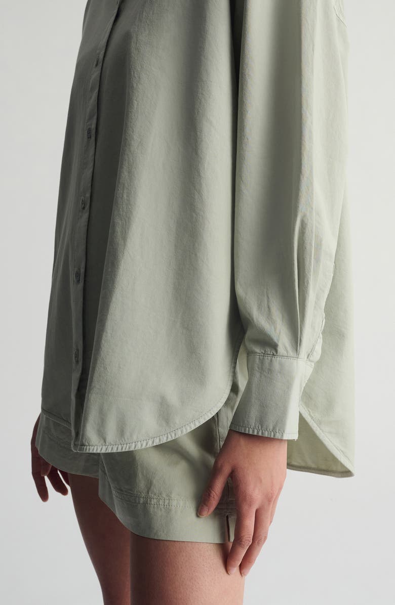 Brooklyn Industries Oversize Button-Up Shirt, Alternate, color, Puritan Gray