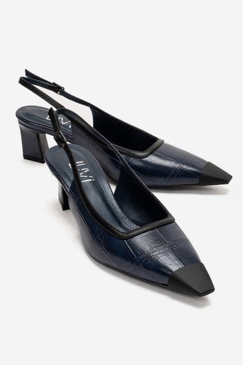 Hilda Block Heel Pump
