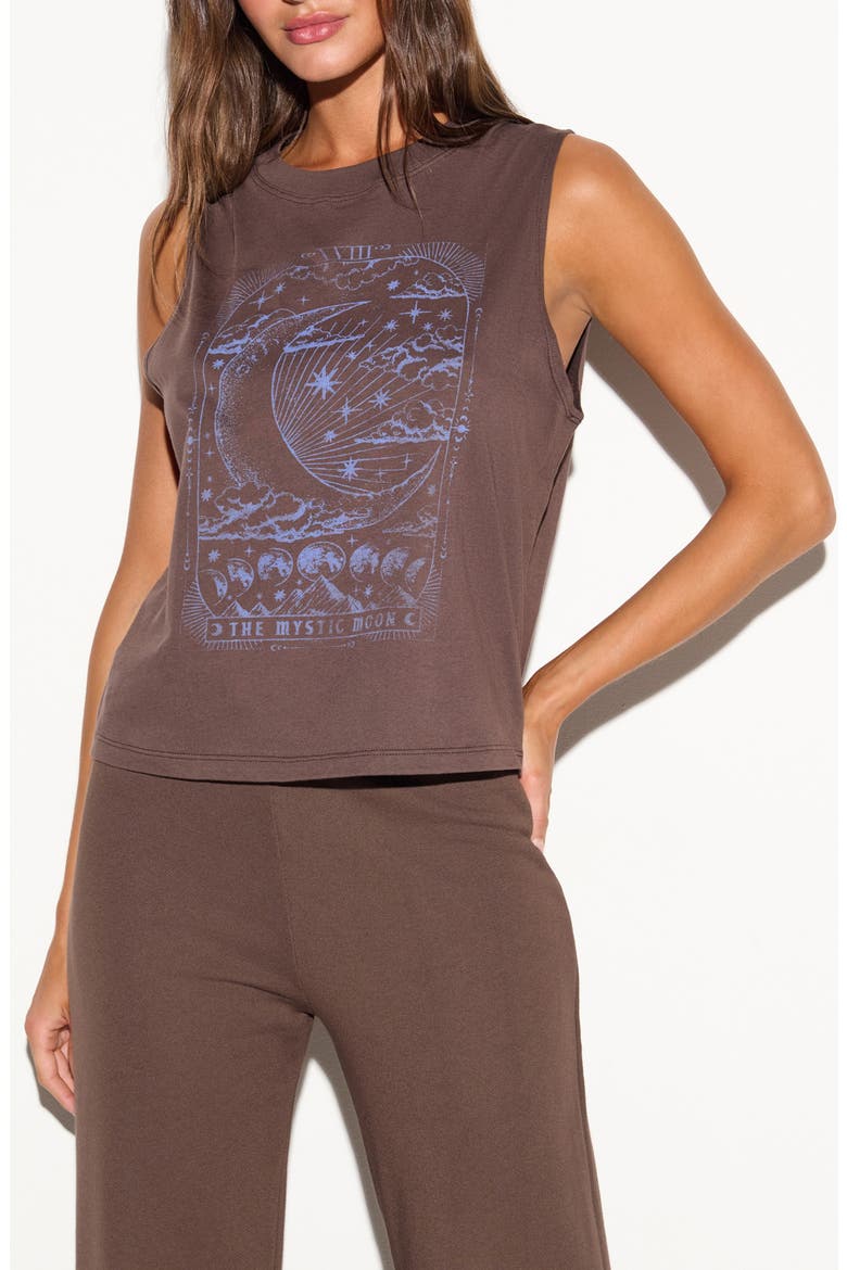 Mystic Moon Vibe Tank, Main, color, EARTH