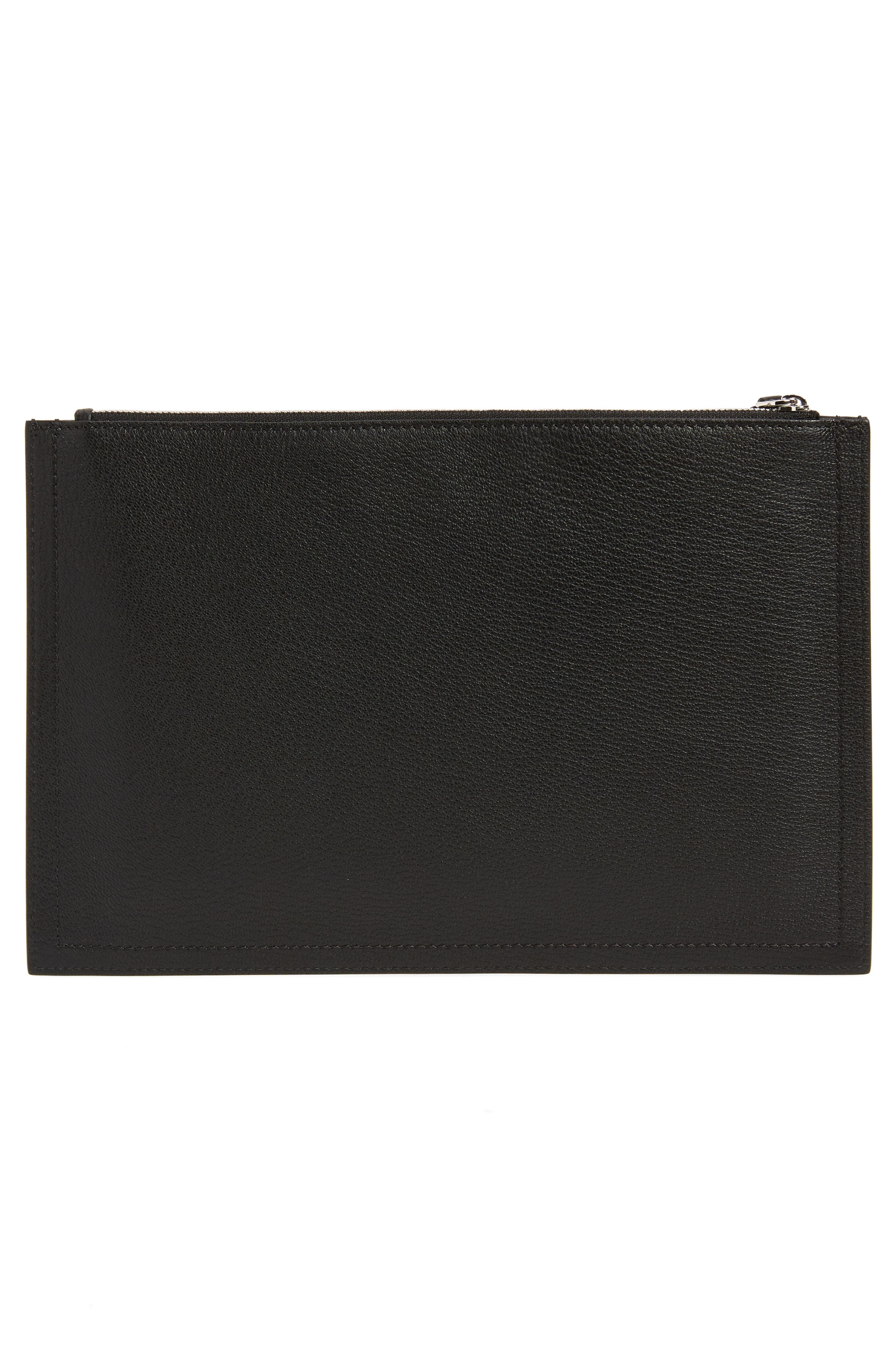 Givenchy Medium Antigona Leather Pouch, Alternate, color, 