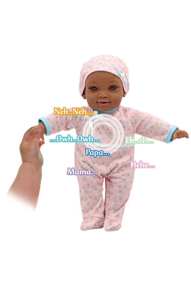 12" Crib Time Fun Aa Talking Baby Doll 2+, Alternate, color, Multicolored