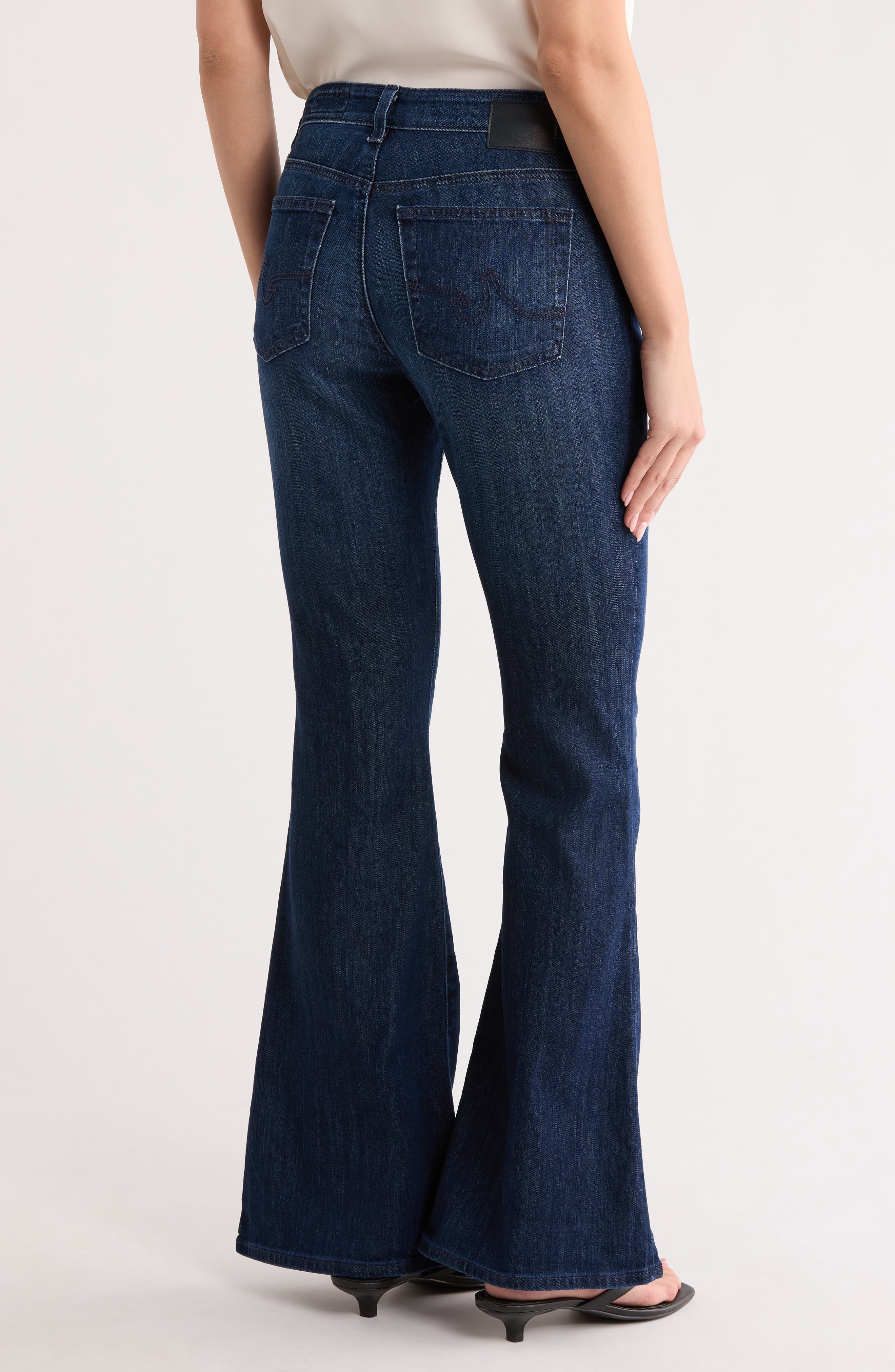 Angeline Mid Rise Flare Jeans - image 2