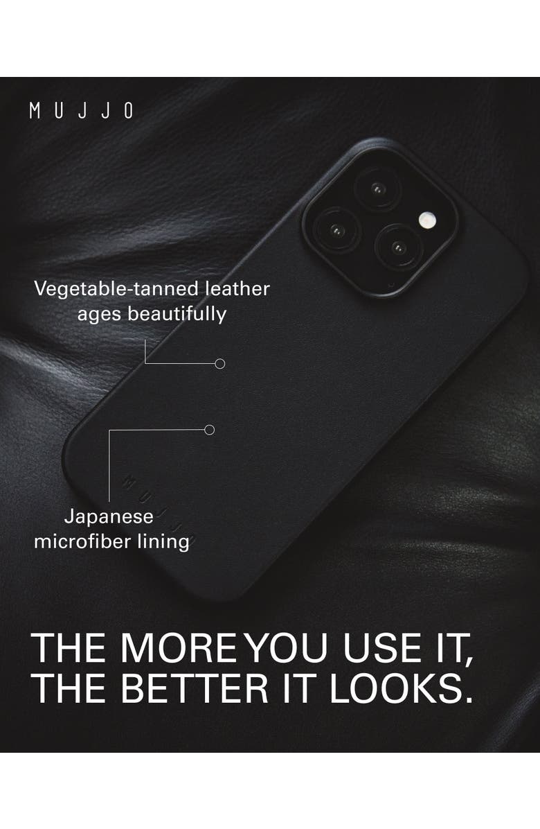 MUJJO iPhone 16 Pro Leather Case, Alternate, color, 