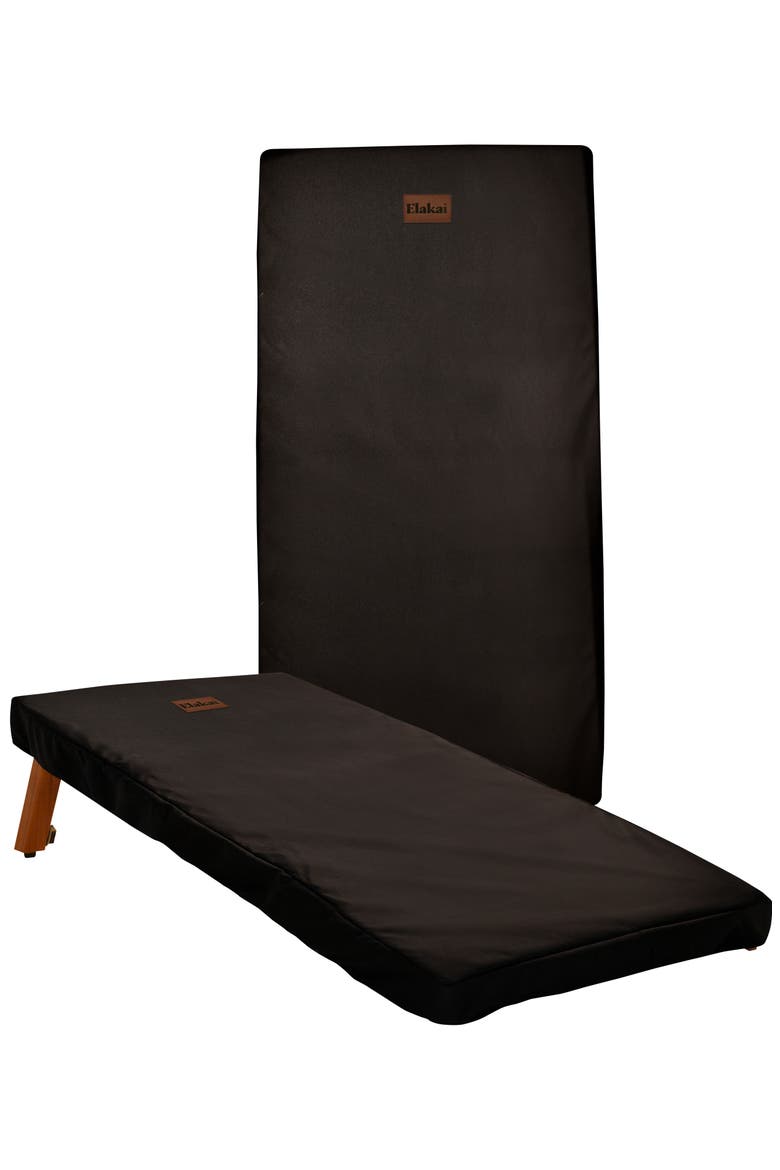 Trooper Cornhole Board Covers, Main, color, Black