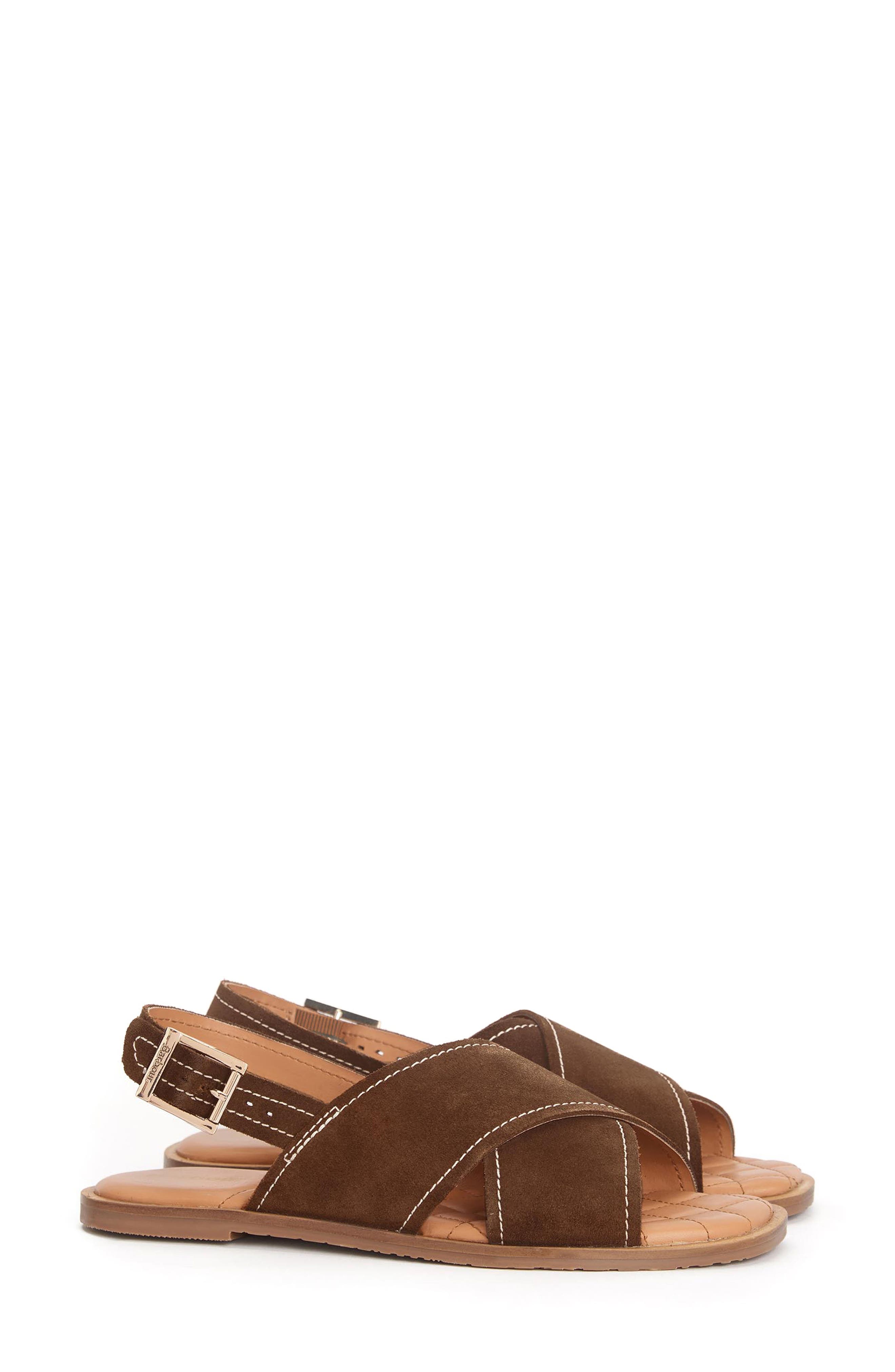 Annie Slingback Sandal, Main, color, COGNAC