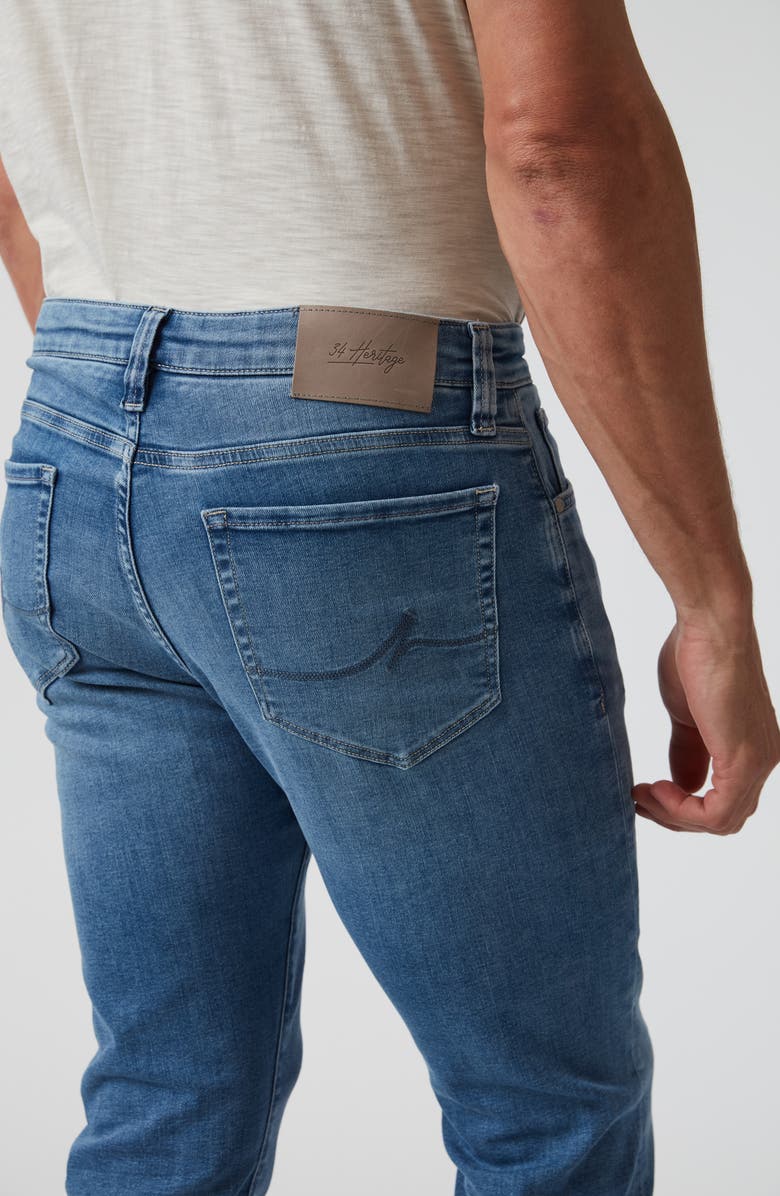 34 Heritage Courage Slim Straight Leg Jeans, Alternate, color, Mid Brushed Organic Ultra
