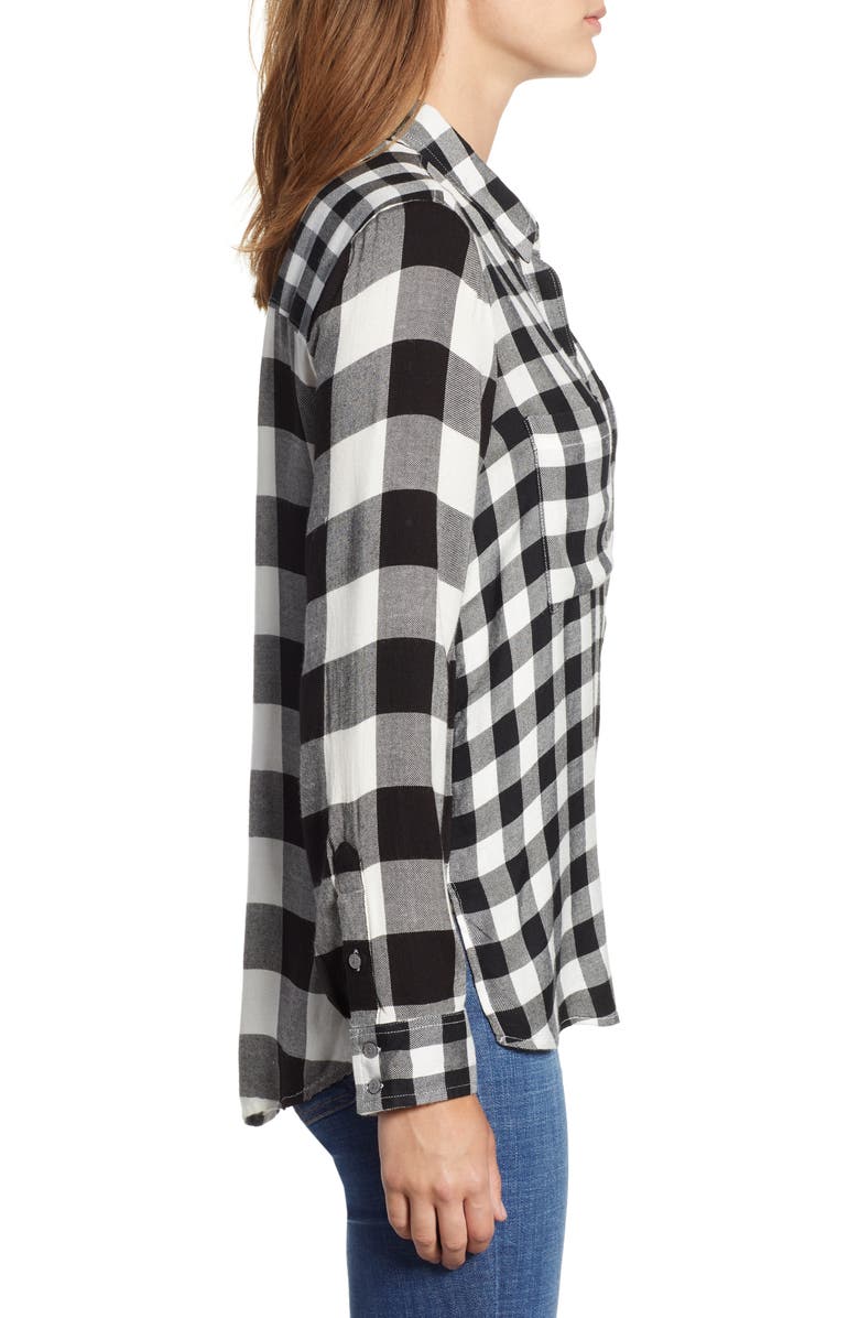 Lucky Brand Mixed Check Shirt, Alternate, color, 