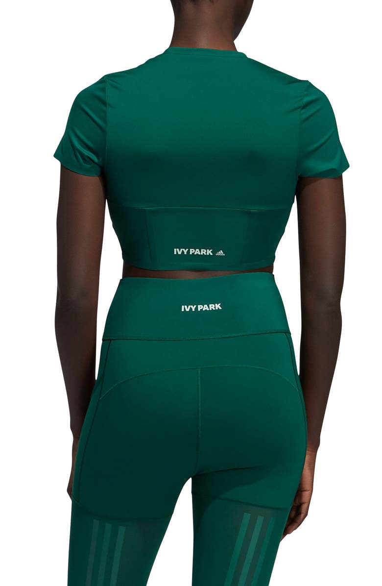 adidas x IVY PARK Corset Crop Top, Alternate, color, 