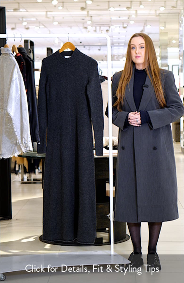 Sweater Maxi Dress, sales video thumbnail