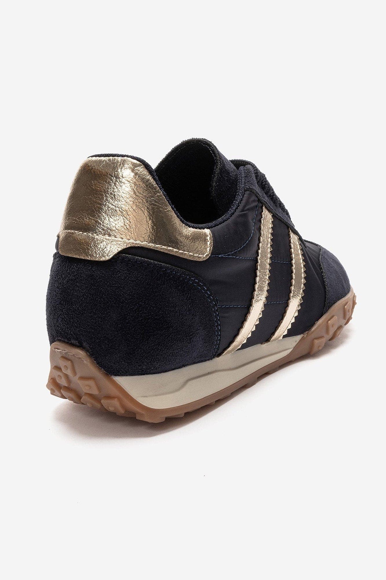 Flux Sneaker, Alternate, color, Navy Suede