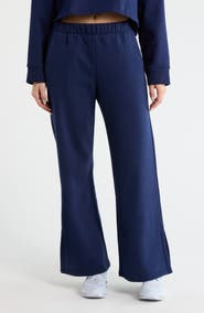 Beyond Yoga Open Ended Mid Rise Wide Leg Pants